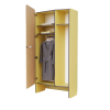Шкаф для верхней одежды персонала во входную группу из коллекции мебели «НЕГА» (желтый) - «globural.ru» - Мытищи