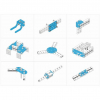 Ресурсный набор Bracket Robot Pack-Blue - «globural.ru» - Мытищи