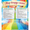 Стенд "Мир вокруг меня" - «globural.ru» - Мытищи