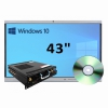 Интерактивная панель 43" (встроенный ПК, Win10) - «globural.ru» - Мытищи