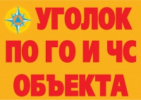 Комплект плакатов "Уголок по ГО и ЧС объекта" - «globural.ru» - Мытищи