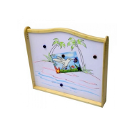 Двухсторонняя панель для игровых зон "Зеркальная и магнитно-маркерная доска" - «globural.ru» - Мытищи