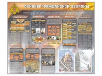 Стенд "Основы гражданской обороны" - «globural.ru» - Мытищи