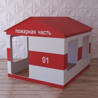 Детский игровой домик «Пожарная служба» - «globural.ru» - Мытищи