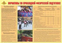 Плакат "Нормативы по прикладной физической подготовке" - «globural.ru» - Мытищи