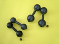 Гантели пластмассовые 0.8 кг с наполнителем - «globural.ru» - Мытищи
