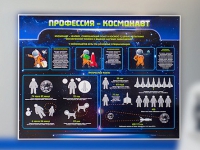 Стенд "Профессия - космонавт" - «globural.ru» - Мытищи