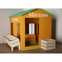 Игровой домик «Рынок» - «globural.ru» - Мытищи