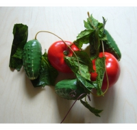 Ветка муляжей "Ассорти" (овощи) - «globural.ru» - Мытищи