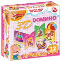 Комплект развивающих игр 3-5 лет. 3D домино (3-5 лет) - «globural.ru» - Мытищи
