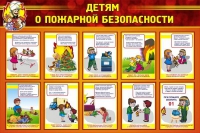 Стенд "Детям о пожарной безопасности" - «globural.ru» - Мытищи