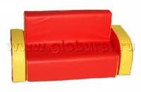 Диван с подлокотниками 90*35*45/20см (ВИК) - «globural.ru» - Мытищи