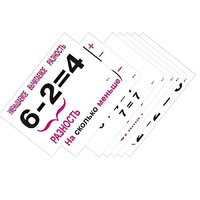 Опорные таблицы по математике 1 класс - «globural.ru» - Мытищи