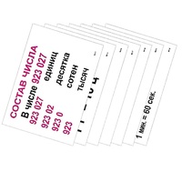 Опорные таблицы по математике 3 класс - «globural.ru» - Мытищи