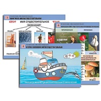 Комплект таблиц для начальной школы "Русский язык. Имя существительное" - «globural.ru» - Мытищи