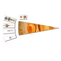 Модель-аппликация "Сравнительные размеры Солнца, планет и их спутников" - «globural.ru» - Мытищи