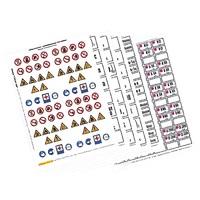 Набор этикеток самоклеющихся (общий) - «globural.ru» - Мытищи