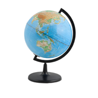 Глобус физический D=200 мм - «globural.ru» - Мытищи