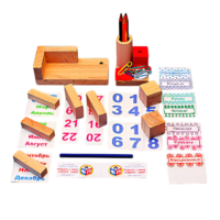 Игровой набор Фребеля "Календарь настольный" - «globural.ru» - Мытищи