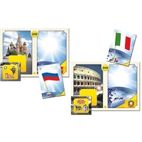 Настольно-печатная игра "Флаги стран мира 1. Европа" - «globural.ru» - Мытищи