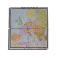 Учебная карта "Европа с 1815 - 1849 г.г." 1180*1070 мм (матовое, 2-стороннее лам.) - «globural.ru» - Мытищи