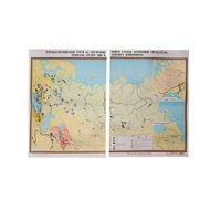 Учебная карта "Первобытно-общинный строй" 1030*1540 мм (матовое, 2-стороннее лам.) - «globural.ru» - Мытищи