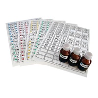 Набор этикеток самоклеющихся (лабораторный) - «globural.ru» - Мытищи