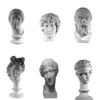 Комплект гипсовых моделей головы  - «globural.ru» - Мытищи