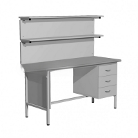 Стол лабораторный демонстрационный с надстройкой  - «globural.ru» - Мытищи