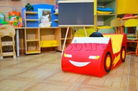 Напольная игрушка "Машинка - гонка" с аппликацией (ВИК) - «globural.ru» - Мытищи