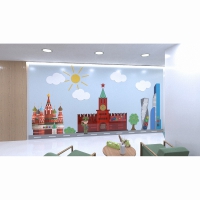 Настенная панель «Кремль» - «globural.ru» - Мытищи