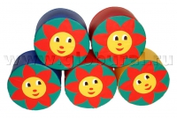 Пуфик «Солнышко» d=60*30см (ВИК) - «globural.ru» - Мытищи