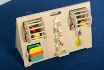 Двухсторонняя тактильная панель «Елочка» - «globural.ru» - Мытищи