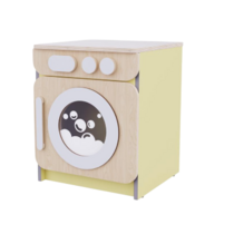 Стиральная машина из коллекции «НЕГА» (желтый) - «globural.ru» - Мытищи