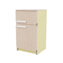 Холодильник из коллекции «НЕГА» (желтый) - «globural.ru» - Мытищи