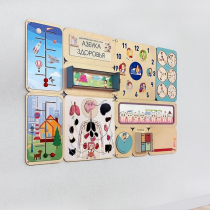 Дидактическая настенная панель «Азбука здоровья» - «globural.ru» - Мытищи