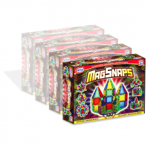 Магнитный конструктор "МагСнэп" Комплект на группу. 100 деталей - «globural.ru» - Мытищи