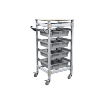 Тележка 1-секционная для учебных наборов и цифровых лабораторных комплексов SenseDisc - «globural.ru» - Мытищи