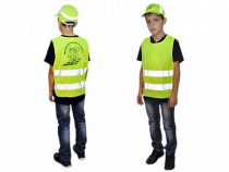 Световозвращающий жилет-накидка для пешеходов - «globural.ru» - Мытищи