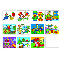 Рабочие карточки для набора "Геометрической фигуры" - «globural.ru» - Мытищи