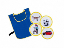 Игровой комплект "Жилет-накидка" с набором тематических картинок - «globural.ru» - Мытищи