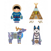 Набор бизибордов "Северная сказка" - «globural.ru» - Мытищи