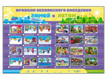 Интерактивный стенд "Правила безопасного поведения Зимой и Летом" - «globural.ru» - Мытищи