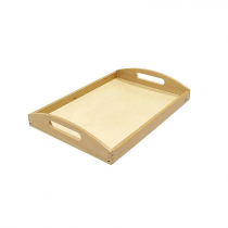 Средний поднос с фигурной ручкой. - «globural.ru» - Мытищи