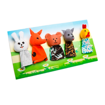 Набор пальчиковых кукол к сказке "Заюшкина избушка" - «globural.ru» - Мытищи