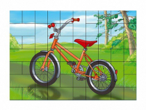 Магниты-пазлы "Велосипед" - «globural.ru» - Мытищи