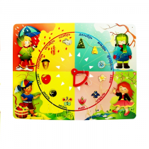 Дидактическая панель "Времена года" - «globural.ru» - Мытищи