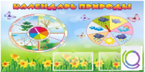 Стенд "Календарь природы" (вариант 2) - «globural.ru» - Мытищи