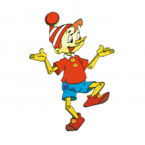 Сенсомоторное декоративно-развивающее панно "Буратино" - «globural.ru» - Мытищи