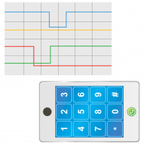 Тематическое поле-маршрутизатор «Цветные линии» / «Телефон» для мини-робота Bee-Bot - «globural.ru» - Мытищи